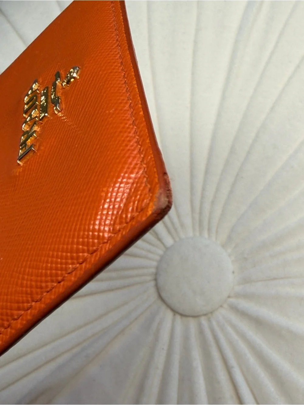 Prada Saffiano Leather Card Holder